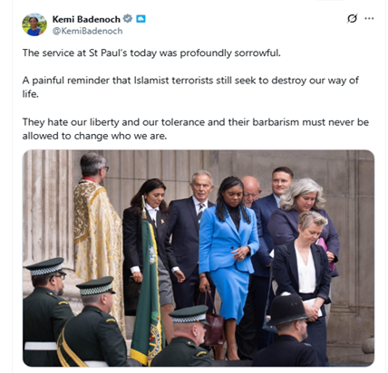AttleeSarah80's tweet image. Kemi Badenoch thought is: ‘How can I spin this into a culture-war soundbite?
Oh, only a person with a very nasty agenda would seek to politicise this & seek to pit people against each other.
#BBCBreakfast #r4today