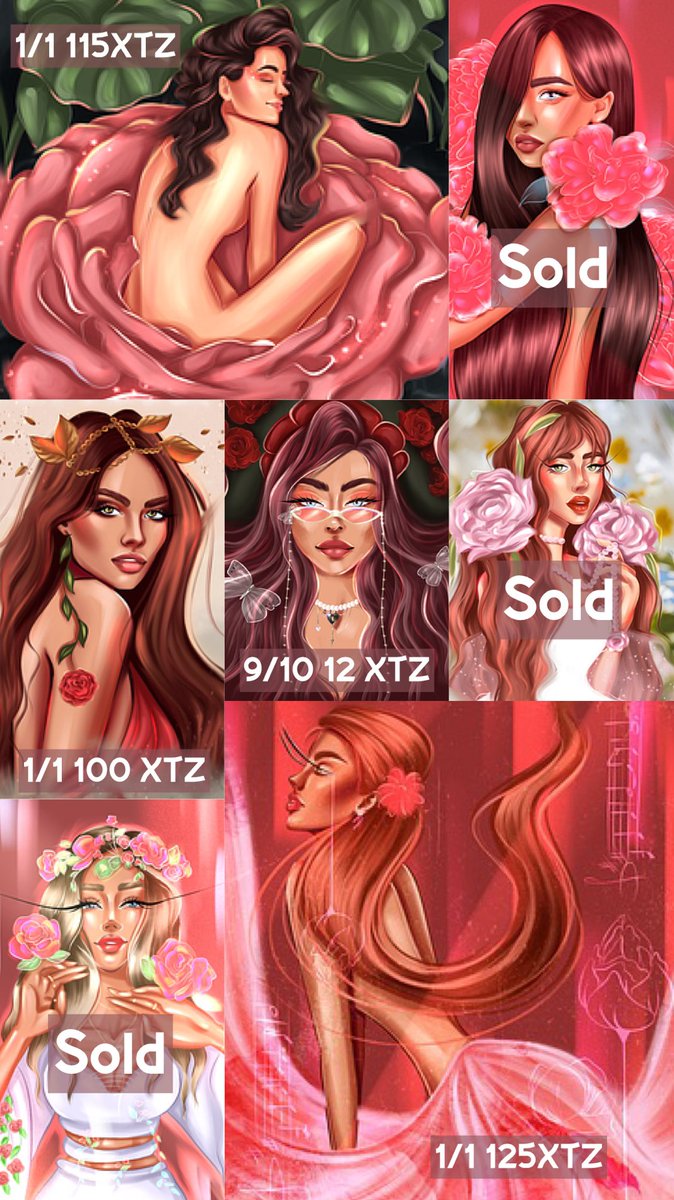 𝐋𝐢𝐥𝐢𝐭𝐡_𝐚𝐫𝐭❤️ETH • TEZ • SOL❤️ (@lilitaart) on Twitter photo Flowers’ secrets 🌹 collection
❣️Through feminine beauty I show feminine strength, energy and sensuality
objkt.com/collections/KT…
<a href="/LegendOnlyBens/">Mike 😈🪽</a> <a href="/JTess84/">J.T3ss | GainsAndGrains | ❤️ ONELOVEDAO ❤️ |</a> <a href="/Ying819/">Nftyt81</a> <a href="/Crip2DaX/">p1cky.eth</a> <a href="/Art7Paul/">Paul Art7</a> <a href="/MrBayne_0/">Bayne</a> <a href="/Chazwesley99/">ᴄʜᴀᴢ | ᴏɴᴇʟᴏᴠᴇᴅᴀᴏ</a> <a href="/FishPricks/">Fish 🎏</a> <a href="/Hitokirivon/">Hito⚡</a> <a href="/jayray7_eth/">jayray7.eth</a> <a href="/10kai_nft/">Tenkai</a> <a href="/King_PRomulus/">King Romulus 🌐</a> Flowers’ secrets 🌹 collection
❣️Through feminine beauty I show feminine strength, energy and sensuality
objkt.com/collections/KT…
<a href="/LegendOnlyBens/">Mike 😈🪽</a> <a href="/JTess84/">J.T3ss | GainsAndGrains | ❤️ ONELOVEDAO ❤️ |</a> <a href="/Ying819/">Nftyt81</a> <a href="/Crip2DaX/">p1cky.eth</a> <a href="/Art7Paul/">Paul Art7</a> <a href="/MrBayne_0/">Bayne</a> <a href="/Chazwesley99/">ᴄʜᴀᴢ | ᴏɴᴇʟᴏᴠᴇᴅᴀᴏ</a> <a href="/FishPricks/">Fish 🎏</a> <a href="/Hitokirivon/">Hito⚡</a> <a href="/jayray7_eth/">jayray7.eth</a> <a href="/10kai_nft/">Tenkai</a> <a href="/King_PRomulus/">King Romulus 🌐</a>