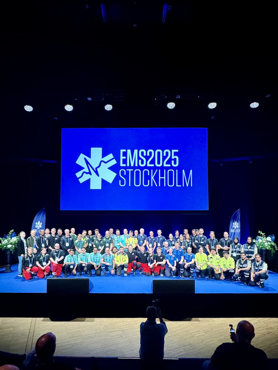 EMS Europe (@european_ems) on Twitter photo We are celebrating #internationalparamedicsday 
This year’s theme is “Unity and Community” which speaks to the EMS Europe ethos that “It Takes a System to Save a Life”
Only by working together can the big challenges in pre-hospital care can be solved & patient outcomes improved We are celebrating #internationalparamedicsday 
This year’s theme is “Unity and Community” which speaks to the EMS Europe ethos that “It Takes a System to Save a Life”
Only by working together can the big challenges in pre-hospital care can be solved & patient outcomes improved