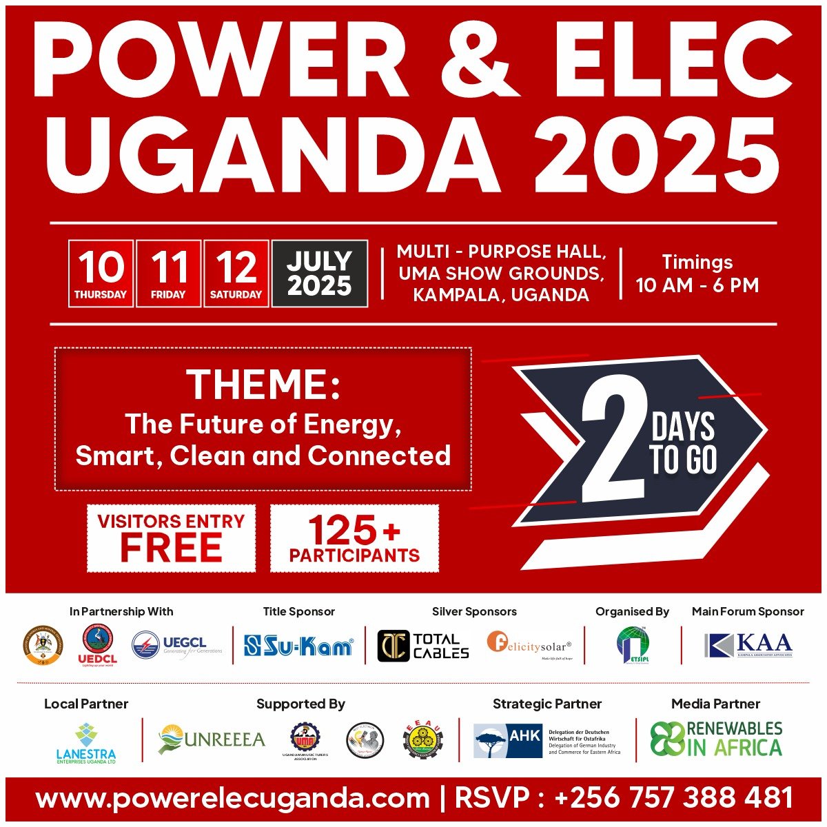 2 DAYS TO GO!!⚡️