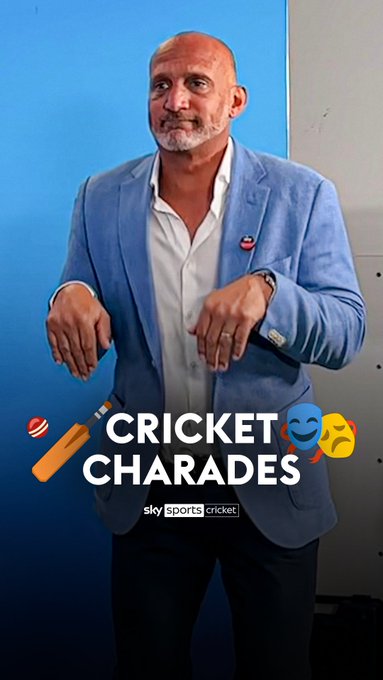 Who was better at cricket charades? 🤣🎭 DK or Mark Butcher 