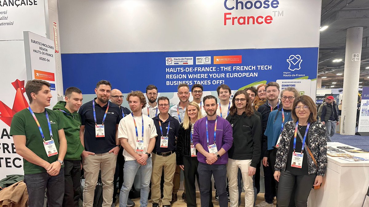 ✨ #CES | Plus que 7 jours pour candidater !
Partez au CES grâce à une offre clé en main au sein de la délégation de la Région Hauts-de-France !

🚀 Vous êtes une entreprise innovante, une start-up, une scale-up, implantée et basée en Région Hauts-de-France ? Vous avez déjà un