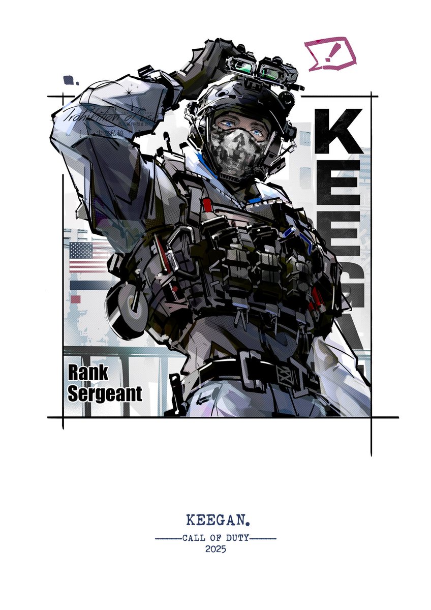 creaum813's tweet image. 发个双K组庆祝安师傅找回我家大胖猫

这个腰，这个膀子，嘿嘿，嘿嘿嘿🥰🥰

#cod #keegan #krueger