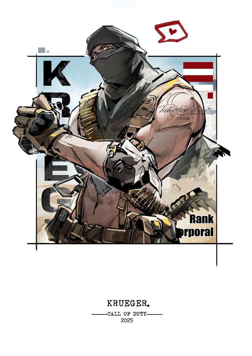 creaum813's tweet image. 发个双K组庆祝安师傅找回我家大胖猫

这个腰，这个膀子，嘿嘿，嘿嘿嘿🥰🥰

#cod #keegan #krueger