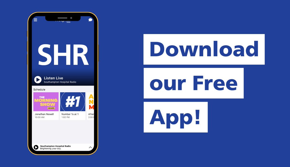 Use it to listen to Jonathan at 10AM! More info - shradio.uk/app