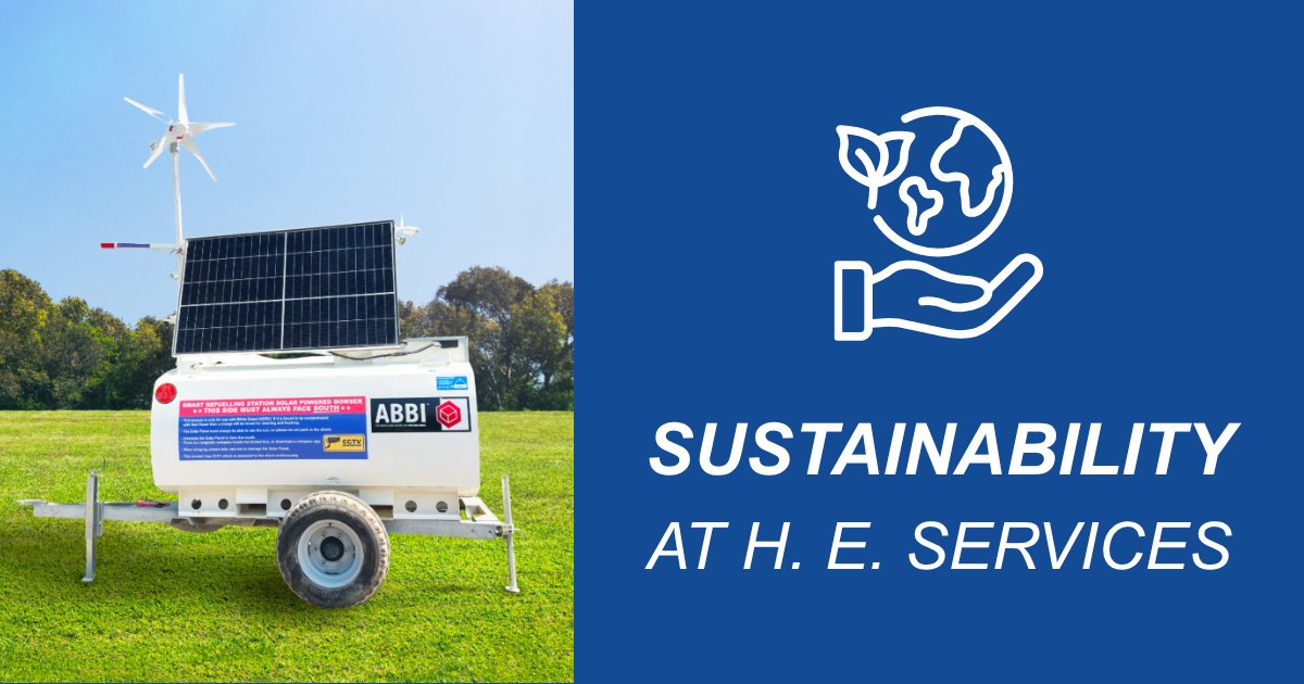 We're continuously adopting eco-friendly practices to reduce our environmental impact.

Read more about our sustainable practices: heservices.co.uk/sustainability… 

#uk #machinery #construction #sustainability #environment #ecofriendly #solarpower #electric #electricdigger