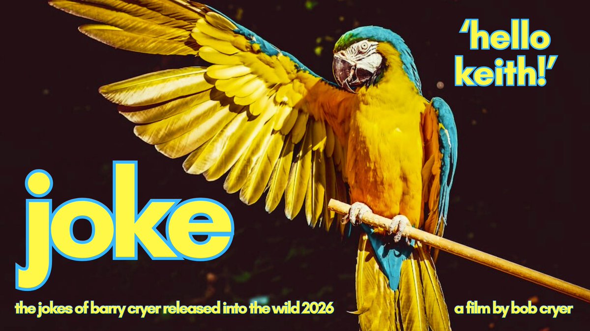 bobbicee's tweet image. 🎬 We’re LIVE! on WEDs morning 10:30AM 🎬
Joke — the short film Barry Cryer, and 10 of his favourite jokes — is now officially on Kickstarter.
Incredible cast. Legendary jokes.
👉jokefilm.com👈
Back it. Share it.
#JokeTheFilm #Kickstarter #imjoking #celebratebaz
