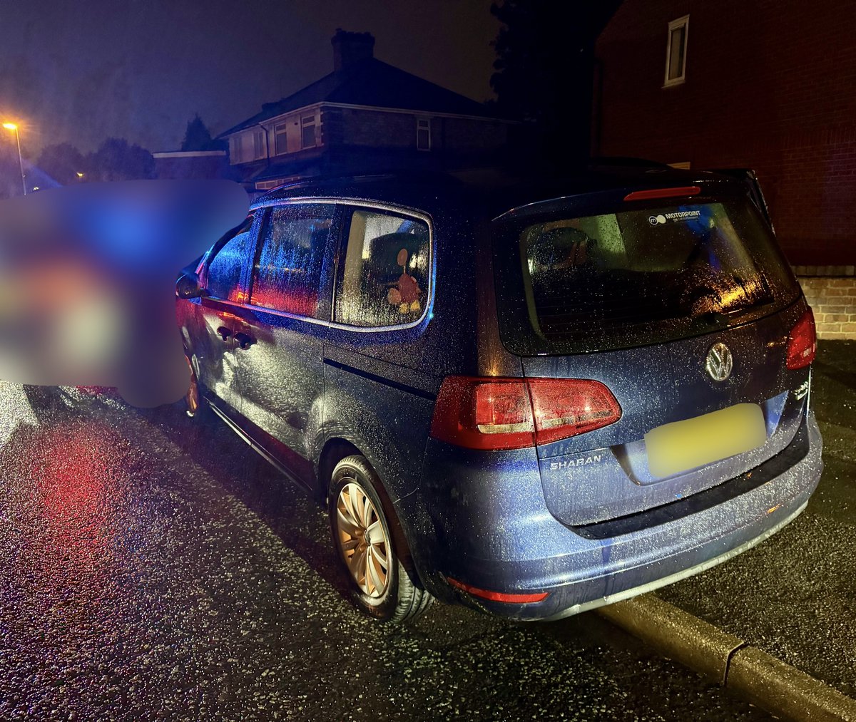 Trafficwmp's tweet image. #RoadCrimeTeam officers saw this car in Erdington a short time after it had been stolen in a car-key burglary. The car was boxed in to prevent a pursuit & the occupants decamped. One escaped but another was arrested after fighting with officers & being Tasered. Enquires ongoing.