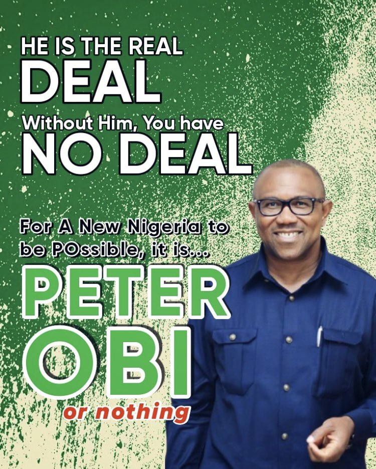 idiakosa's tweet photo. Consensus primary is Democratic.

PO or nothing is Democratic.

Basically, citizens are expressing what they desire democratically.

There’s nothing undemocratic what Obidients are asking for, and yet, some people are still upset.

Is there an hidden agenda?

#GiveUsPeterObi https://t.co/AlMN4BBHhI