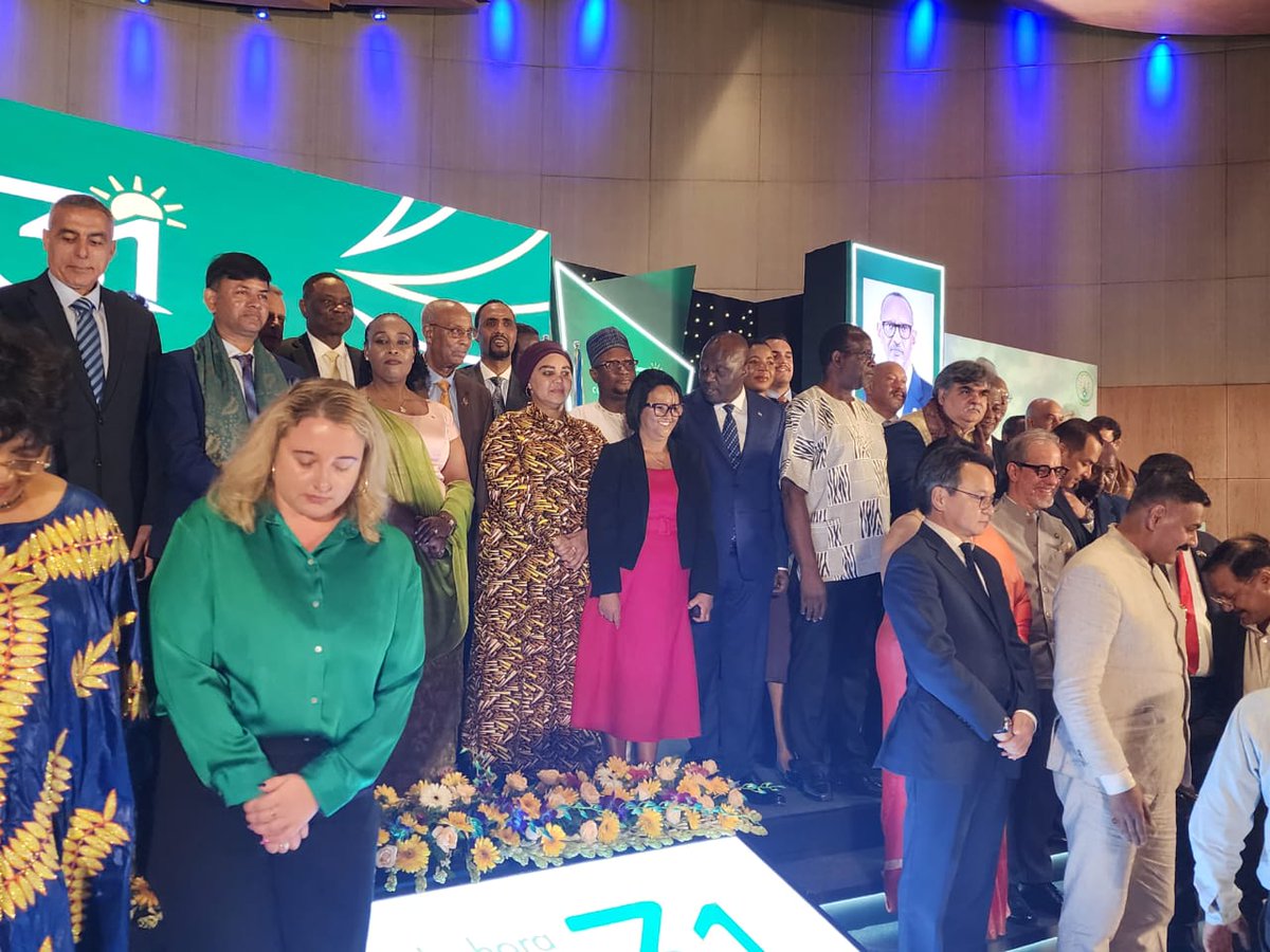 🇷🇼✨ Celebrating Rwanda Liberation Day in New Delhi 🇮🇳

The Embassy of Rwanda in India commemorated the 31st Anniversary of Rwanda’s Liberation Day on 7 July 2025 at the elegant Andaz Hotel, Aerocity.