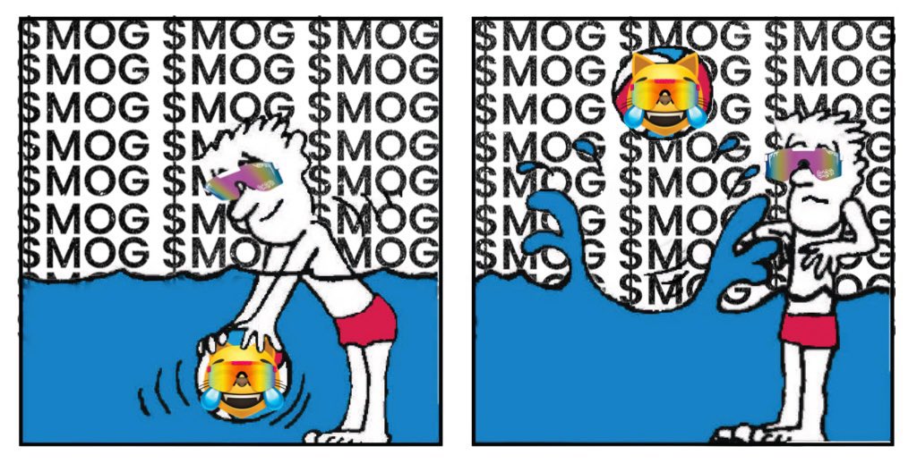 Study beach balls under water 

$mog coin