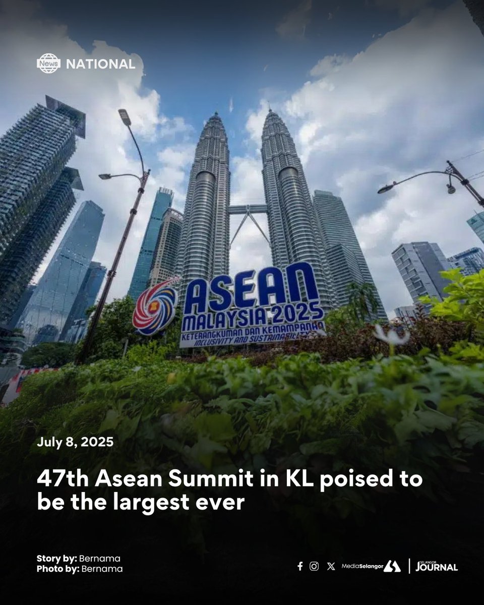 The 47th Asean Summit and Related Summits, scheduled to take place in Kuala Lumpur this October, is set to be one of the largest in the grouping’s history, said Malaysian Prime Minister Datuk Seri Anwar Ibrahim.

He said several heads of government from outside Asean have