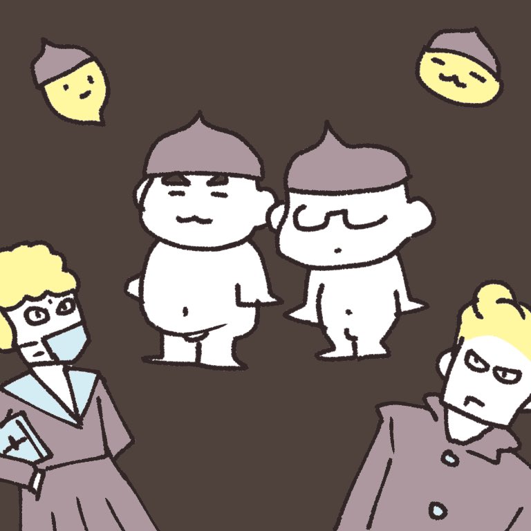 「こんなキャラクターかしら」|かときちどんぐりちゃんのイラスト