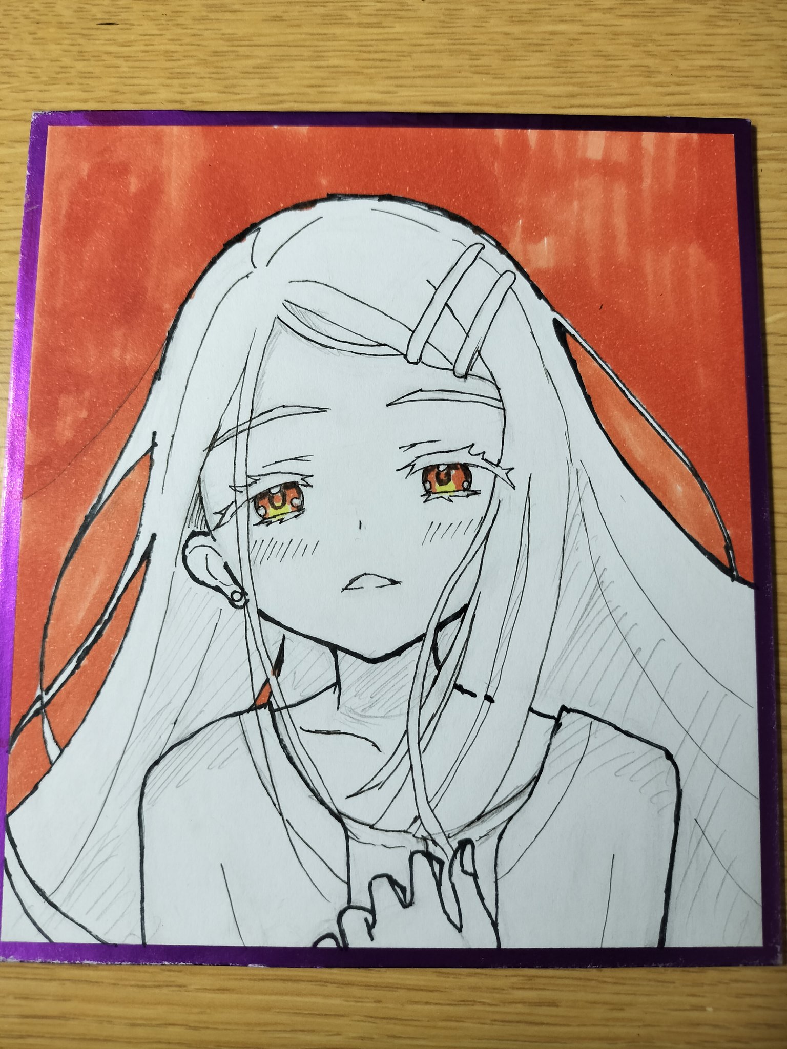 イラスト 色紙依頼 🧸杠ᜊ'ϖ'ᜊ▽△▽有償依頼受付中 (@ckr4ah) / X