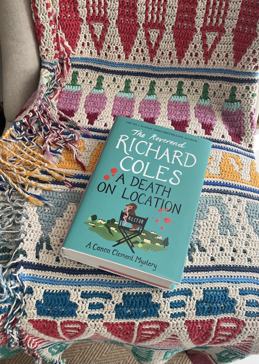 My first ⁦<a href="/RevRichardColes/">Richard Coles</a>⁩ novel has arrived.I may be some time….