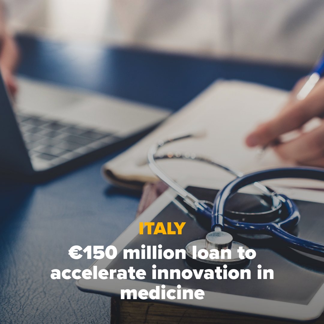 We are granting €150 million loan to <a href="/AlfasigmaSpa/">Alfasigma</a>, a global pharmaceutical company, to boost R&amp;D in rare diseases and specialty care. 

The financing will accelerate innovation in gastroenterology, hepatology, vascular medicine and rheumatology.

➡️bit.ly/45Z644v