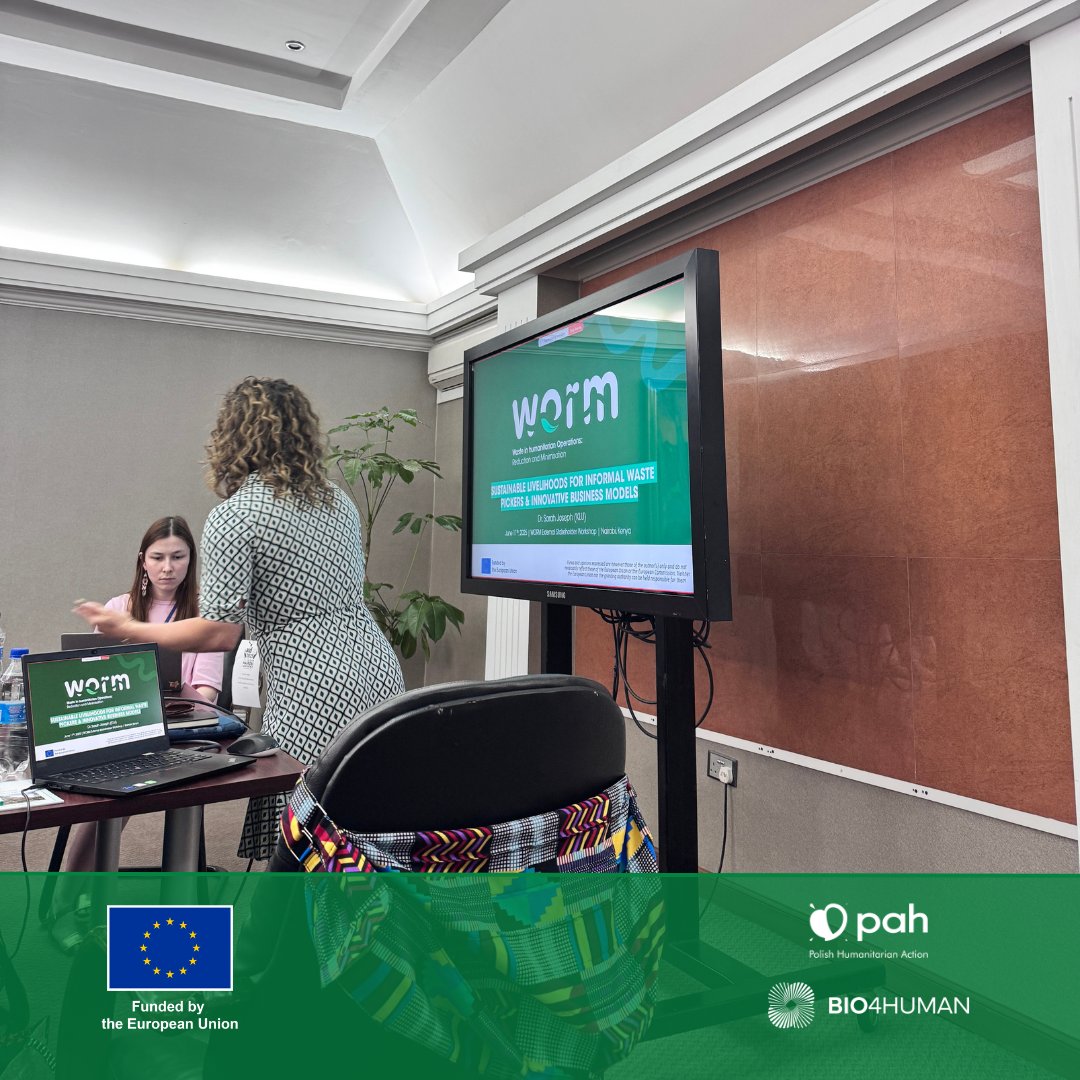 bio_4_human's tweet image. 🚀 Last month, @PAH_org represented Bio4HUMAN at AidEx Nairobi, connecting with 500+ humanitarian and development actors. We discussed resilient, locally-led solutions and joined WORM’s session on protecting waste pickers and advancing circular economy models in Kenya.
