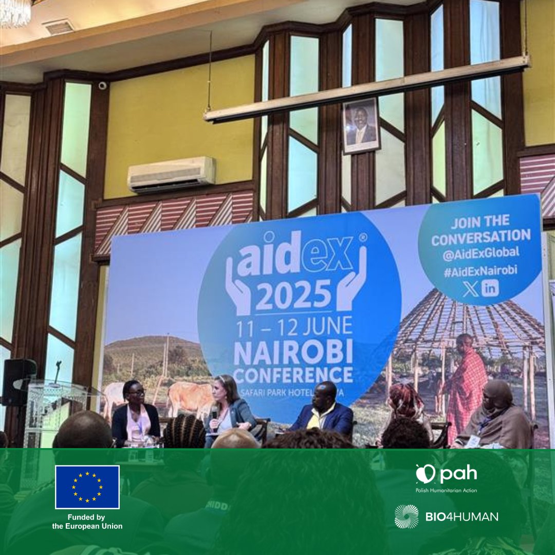 bio_4_human's tweet image. 🚀 Last month, @PAH_org represented Bio4HUMAN at AidEx Nairobi, connecting with 500+ humanitarian and development actors. We discussed resilient, locally-led solutions and joined WORM’s session on protecting waste pickers and advancing circular economy models in Kenya.