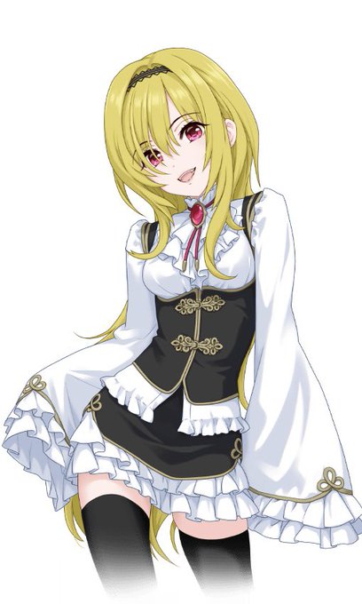 デレマスの黒埼ちとせ、可愛いけど髪色が「デジタル絵初心者が塗る金髪」すぎる 