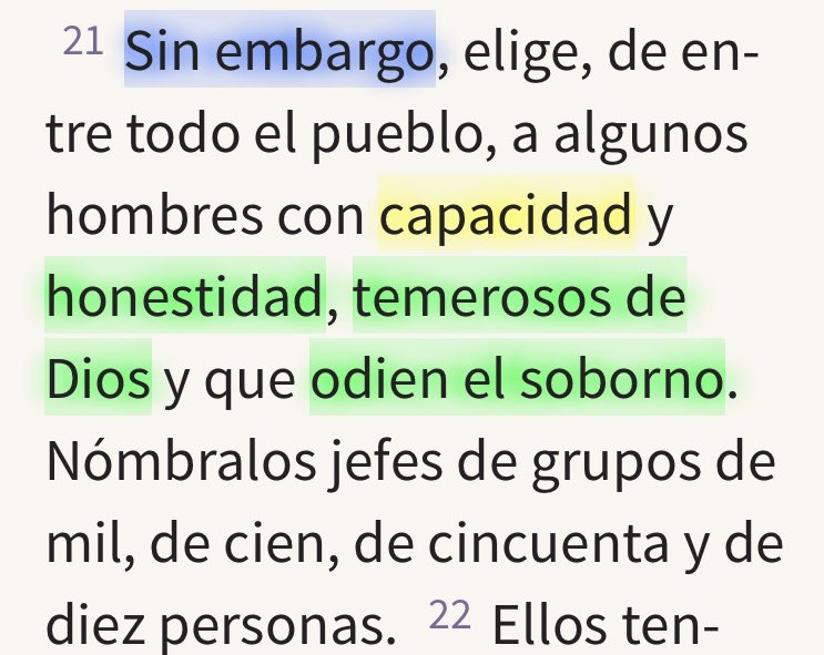 crespofiall's tweet image. Éxodo 18:21- Capacidad en el original, habilidad de producir algo, los dominicanos decimos “que resuelvan”. Muy útil a la obra es aquel que “resuelve” no que sólo habla, tiene ideas o planes