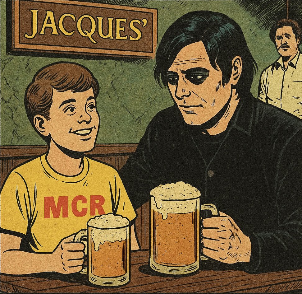 “It’s not a phase, it’s a lifestyle.” — you, circa 2006, in smudged eyeliner and a broken heart. 🖤

At Jacques’, you don’t have to find out alone.
Bring your playlists — our Bluetooth speakers are open.
Drink your butterbeer. Cry a little. Sing a lot.