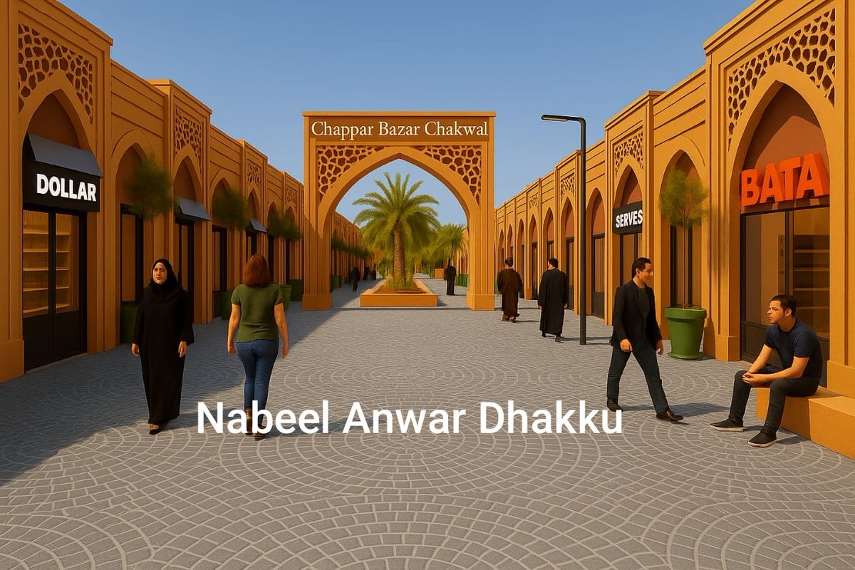 Ndhakku's tweet image. Today's DAWN
@dawn_com
Rs300m sought for revamping Chakwal’s historic Chappar bazaar
Rs198m sanctioned for construction of ACs’ residences, office
dawn.com/news/1922634