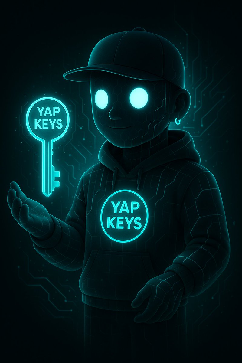 🎨 Got skills? The Yap Keys Art Contest is calling!

Submit your Yap Keys inspired art by July 15 and stand a chance to win a FREE NFT , part of a rare 369 piece collection, valued at $369 each.

Your art won’t just win, it’ll get immortalized in the Yap Keys collection.

Only