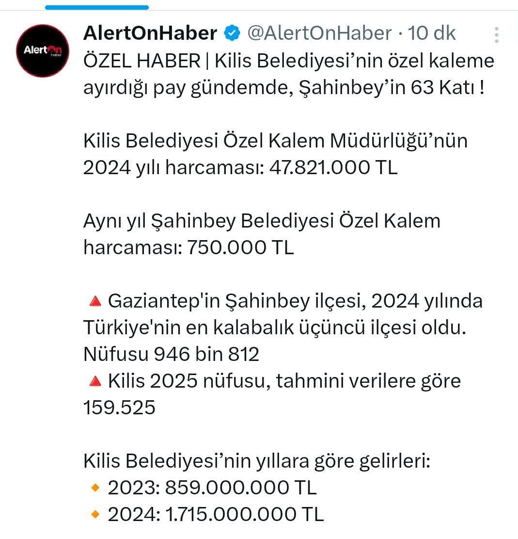 Kilis Belediyesi’de CHP belediyesiymiş 🤦🏻‍♂️