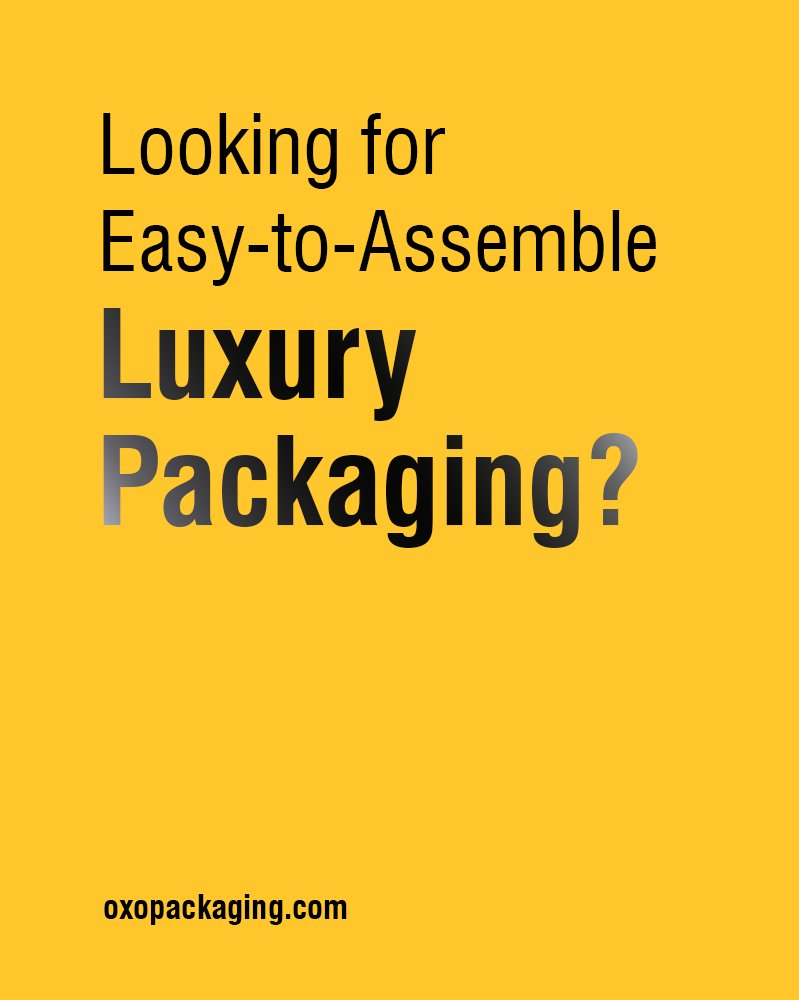 OXOpackagingusa's tweet image. oxopackaging.com/foldable-rigid…

Get Foldable Rigid Boxes! 
They Have Pre-Scored Lines to Make Them Easy to Assemble!

Contact: sales@oxopackaging.com | (510) 500-9533

#OXOPackaging #customrigidboxes #foldablerigidboxes #luxuryboxes #CustomPackaging #PackagingTrends #PackagingMaterials