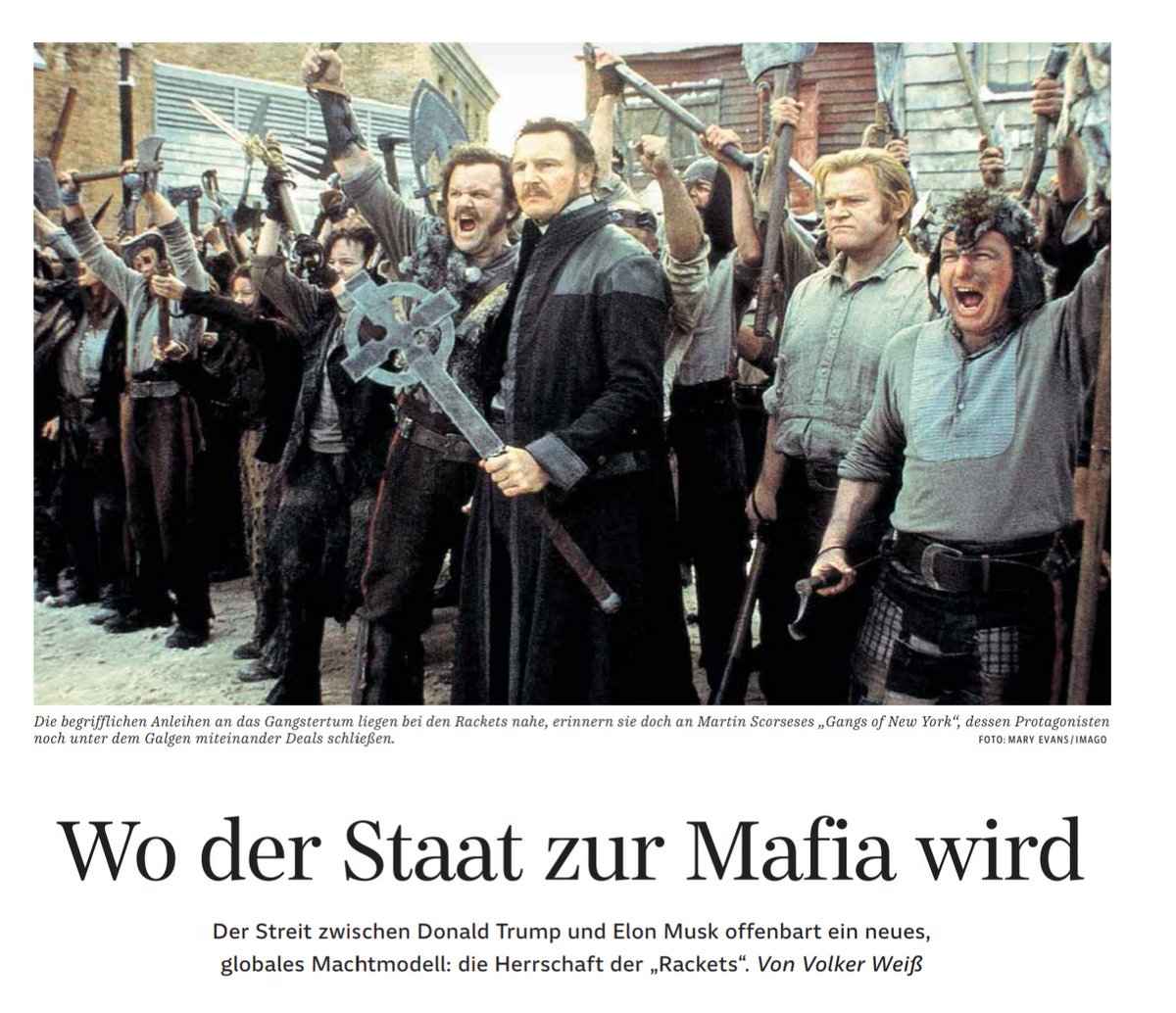 Volker Weiß über das Herrschaftsmodell der "Rackets" in den USA &amp; global