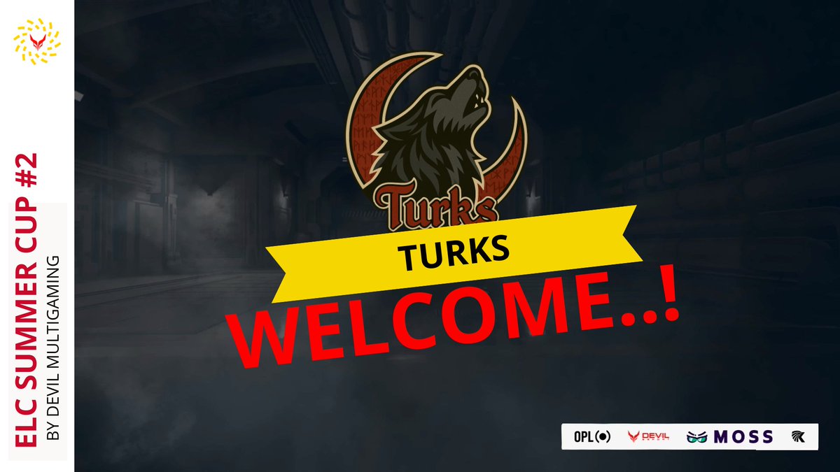 [𝗘𝗟𝗖 𝗦𝗨𝗠𝗠𝗘𝗥 𝗖𝗨𝗣 #𝟮 𝗕𝘆 <a href="/EsportDevils/">🔻 𝕯𝖊𝖛𝖎𝖑 𝕰𝖘𝖕𝖔𝖗𝖙 🔺️</a> ]

We will be announcing the teams present until 18th July.

Let's start with the <a href="/R6Turks/">Turks</a> 

🎮Players:
🇹🇷 <a href="/BodolfFPS/">Bodolf</a> 
🇹🇷 <a href="/theaserfps/">Theaser</a>
🇹🇷 <a href="/shoxlR6/">shoxl</a> 
🇹🇷 <a href="/selimkeremsr6/">Selim Kerem Sönmez</a>
🇹🇷 <a href="/QuarTurner/">QuarTurner</a> 

Sub :
🇹🇷 <a href="/GutterOG/">guttero</a> 

(4/4) #WeAreELC