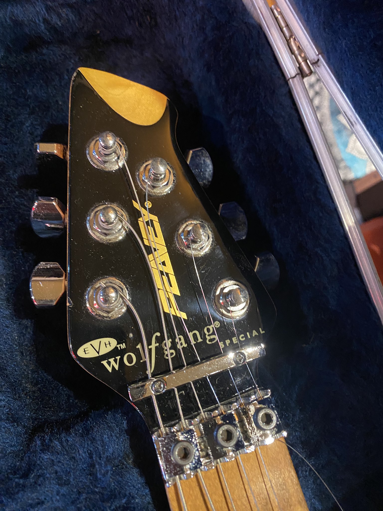peavey EVH wolfgang ゴールドトップ　初期物　美品　金ピカロゴ 1998 - 1999 Peavey EVH USA Wolfgang Standard Patent Pending