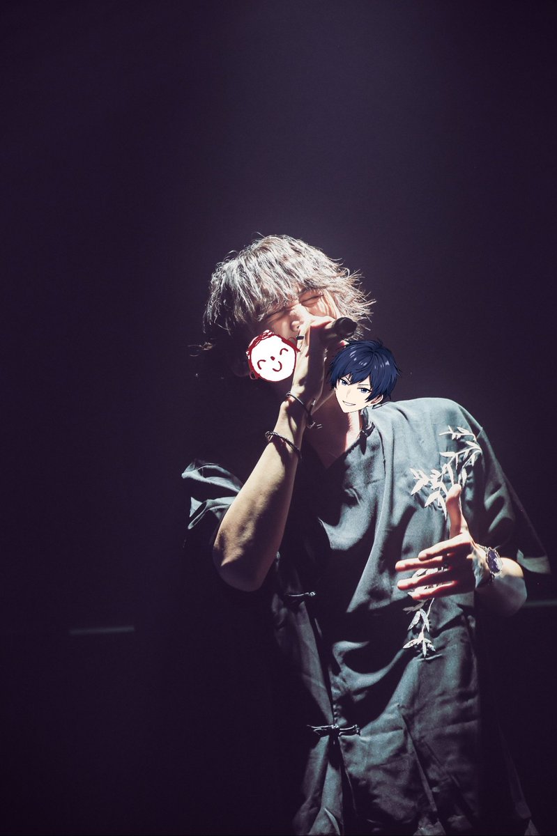 B'zの曲を歌ったんかって顔してる