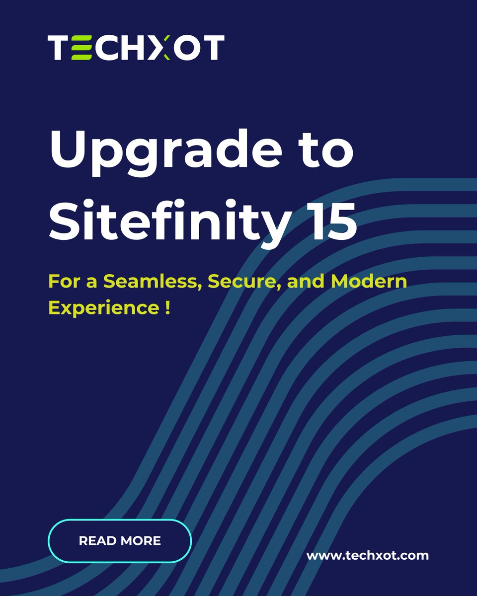 Sitefinity 15.2 !

 Next.js + React support
 Custom UI with Angular/Vue
 Rich Text Editor upgrades
 Field logic &amp; validation
 .NET 8 + API security
Boost performance, editing &amp; protection.
Read More : shorturl.at/fGkdF
#Sitefinity #CMS #NextJS #techxot  #WebDev #DXP #nashik