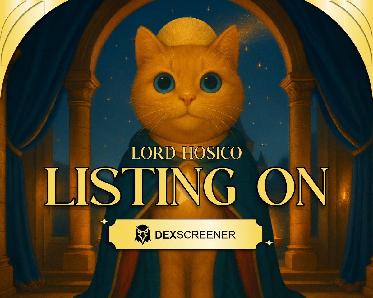 LordHosico_Sol's tweet photo. $LORDHOSICO is now Listing on DexScreener

https://t.co/95ADBZ1Tmq https://t.co/hkIA8pSs5b