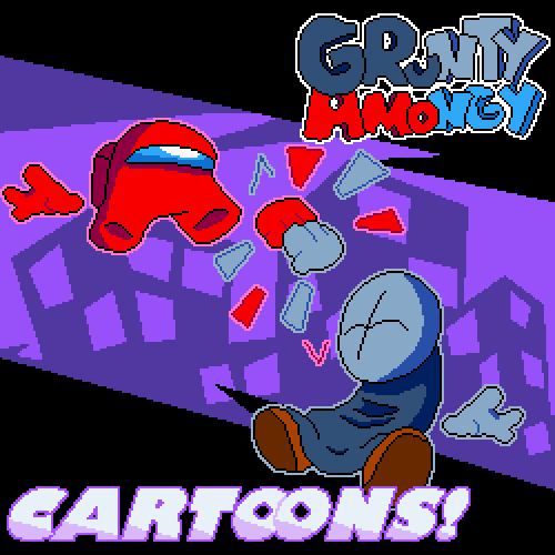 LuminexG's tweet image. Grunty &amp;amp; Amongy: CARTOONS!

"Lets get back to Tooning!" - (+) &amp;amp; ඞා

A little homage of my summer challenge I am enjoying making

#grunty #grunt #madnesscombat #amongy #crewmate #amongus #gruntyamongy #newgrounds #gruntyamongycartoons #pixelart #aseprite #ドット絵 #summerchallenge
