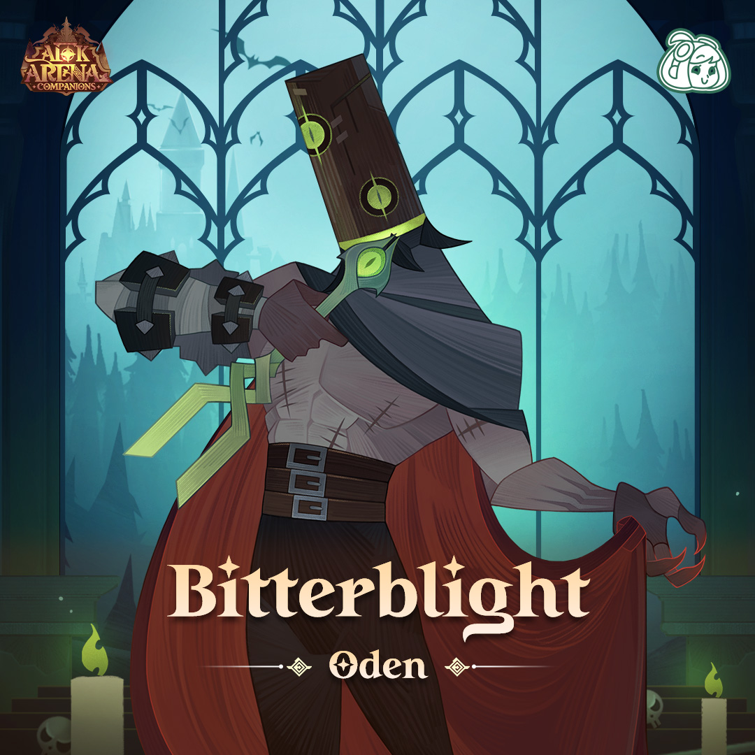 The Companion Server welcomes Oden, who grows stronger with Energy and drains it from his foes using his powerful Ultimate ⚡