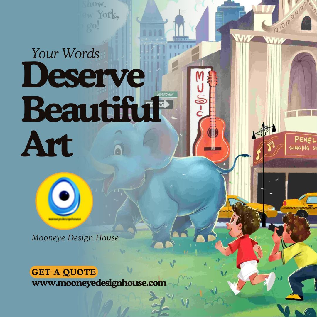 mooneyedesigns's tweet image. Great books deserve great visuals. Whether whimsical or dramatic, our illustrations are crafted to match your vision.

Book your illustrator now with Mooneye Design House.

Visit us: mooneyedesignhouse.com
📞 : +91 9650803322

#BookIllustration #IllustratorsOfInstagram