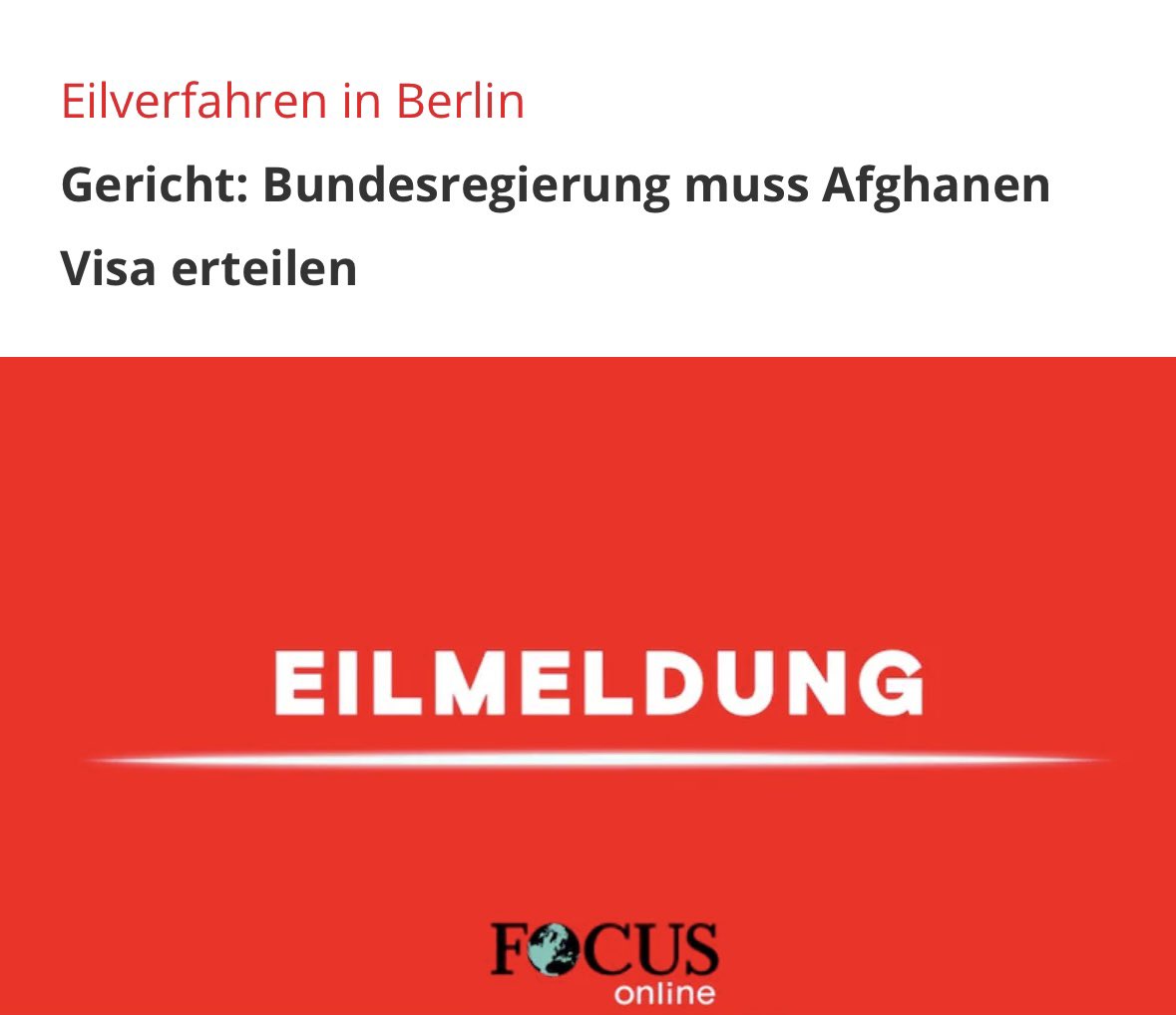 Ist es nicht beeindruckend, was Deutschland alles muss? Dass hier jeder Afghane anscheinend das Recht einklagen kann, ein Leben lang von uns durchgefüttert zu werden? 

Welche Rechte haben wir eigentlich noch? Das Recht „Nein“ zu diesem Wahnsinn zu sagen, jedenfalls nicht.