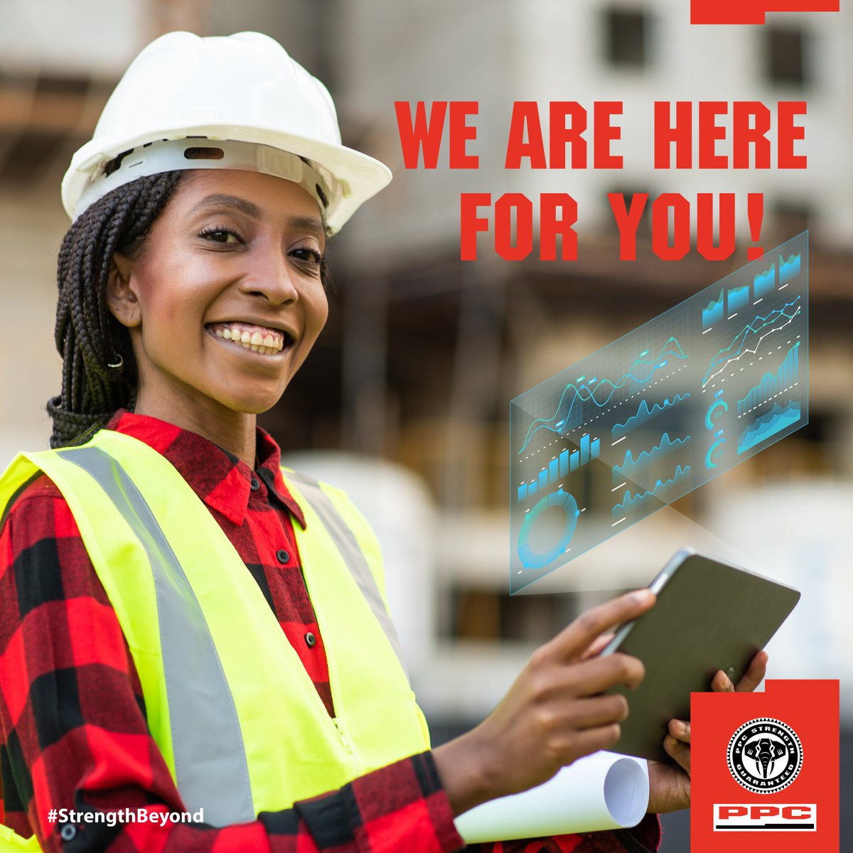 ppczimbabwe's tweet image. From foundation to finish, PPC Cement is here to support you every step of the way. 🏗️​

Got questions or need assistance? Contact our dedicated team on WhatsApp at +263 78 103 3494 for all your construction needs!​

#PPCChatbot #PPCCement #BuildWithConfidence #SmartSupport
