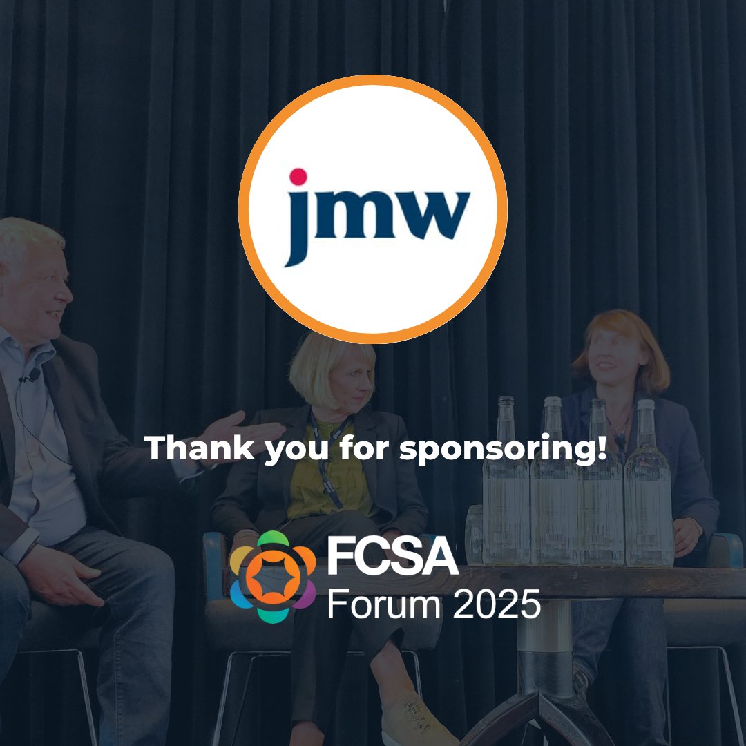 Thank you JMW Solicitors LLP for sponsoring the FCSA Forum 2025.

"JMW Solicitors is a top-100, full-service law firm with offices in Manchester, London, and Liverpool. With over 45 years of experience and 150+ partners, JMW offers expert legal support to both individuals and