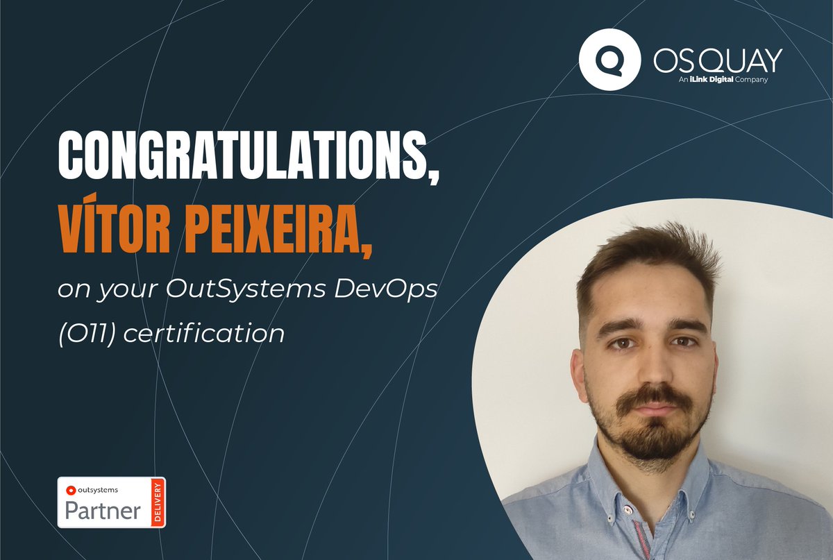 OSQuay's tweet image. Another milestone unlocked! 🔓
Congrats to Vítor Peixeira for earning the DevOps (O11) certification, proof that hard work, learning, and passion go hand in hand. 💻🔥

#OSQuay #ITCertification #SkillUp #ContinuousLearning #TechJourney #WellDeserved #EmployeeSuccess
