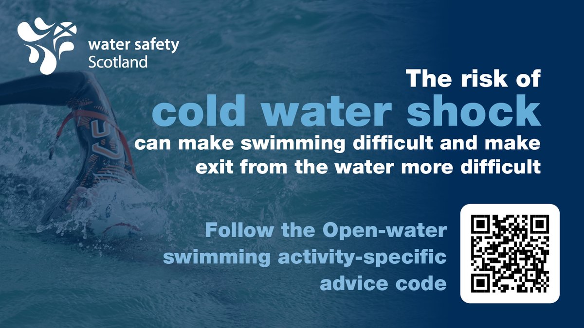 Before taking part in open-water swimming it is beneficial to be aware of the risks. 

Learn about cold water shock and how to stay safe when open-water swimming here: tinyurl.com/5e8yjzdh

#DrowningPrevention