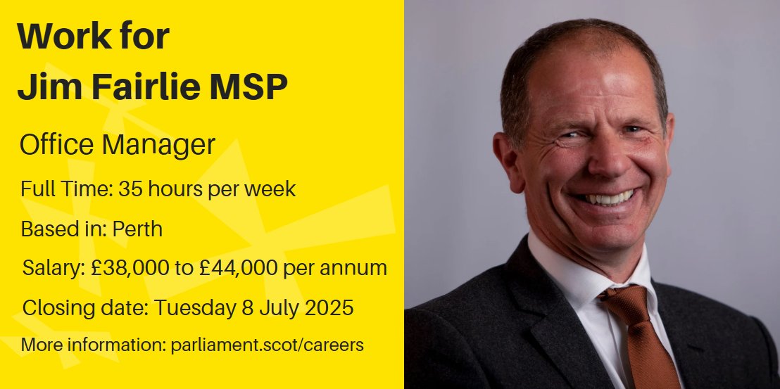 work4msps's tweet image. Last chance to apply! Applications to work for @JimFairlieLogie as an Office Manager based in #Perth close tonight at 11:59 p.m. Find out more: ow.ly/zUNO50WfYVF