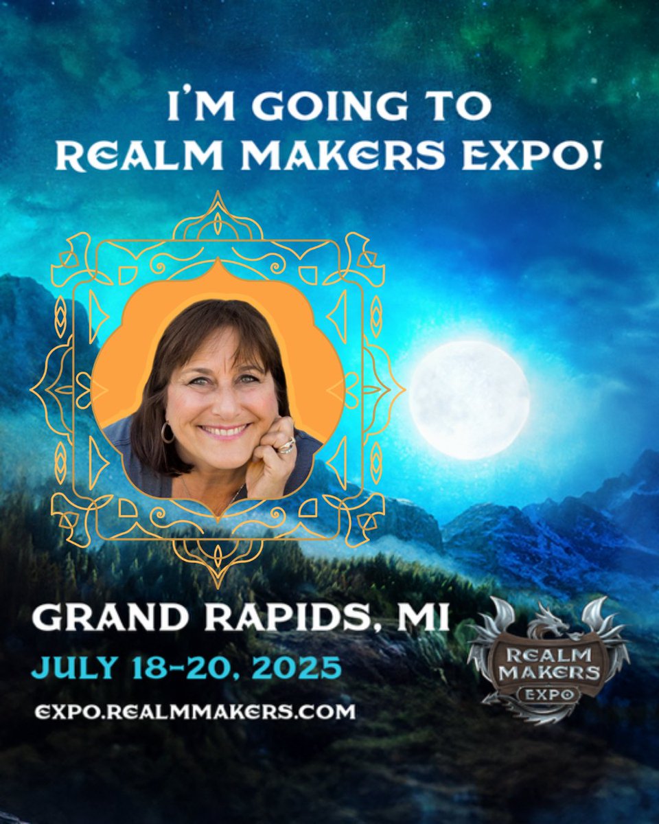 Join me next weekend, July 18-20, at Realm Makers Expo! Get your tickets here:
realmmakers.com <a href="/RealmMakers/">Realm Makers</a>