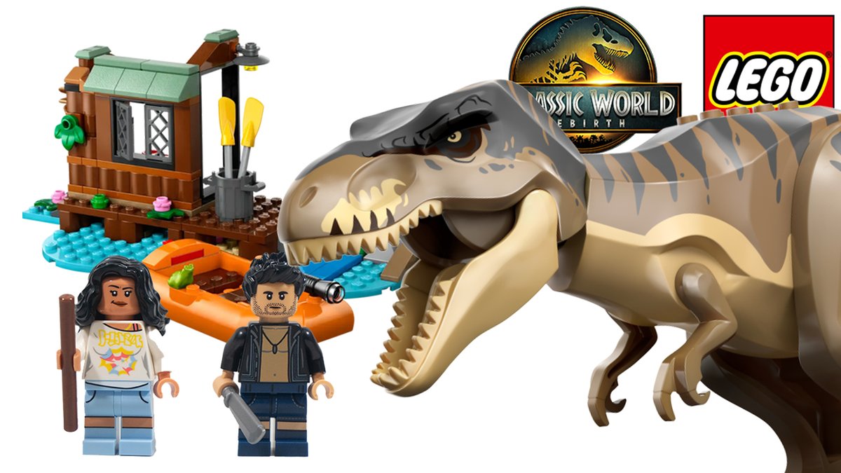 NEW VIDEO: youtu.be/hQNS4a7ABXM

In a deviation from the normal Mattel merchandise, we are looking at one of the LEGO Jurassic World Rebirth sets. I like how this captures an iconic moment, but am not a huge fan of the cut-corners on the Tyrannosaurus...

#JurassicWorldRebirth