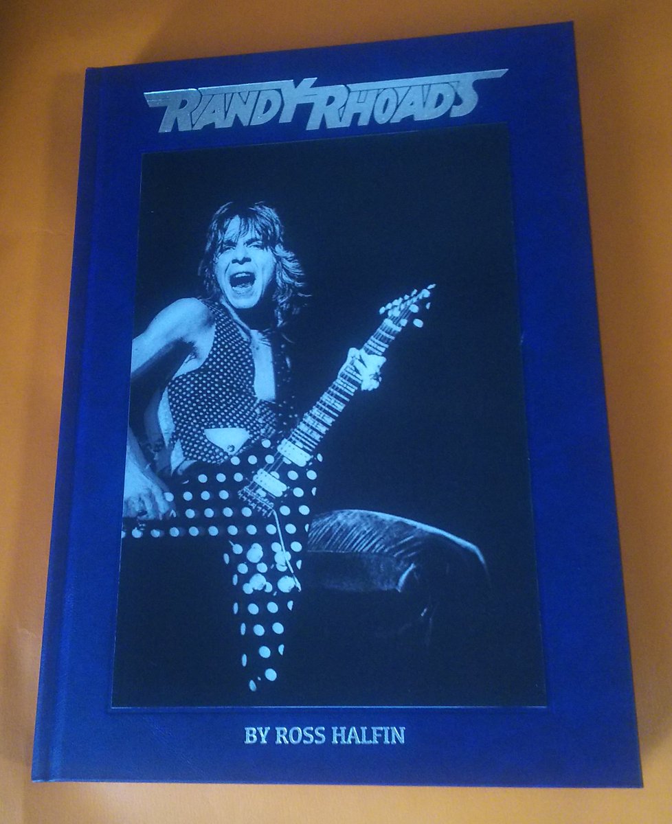 貴重❗️ランディ・ローズ 写真集 / ロス・ハルフィン OZZY直筆サイン付き