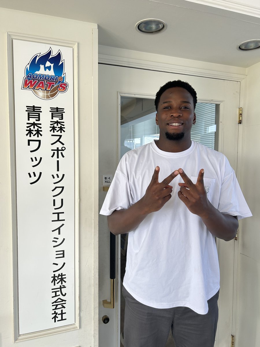 WELCOME TO AOMORI🍎// 新加入の #浅井修伍 選手、#ミサカボベニ 選手