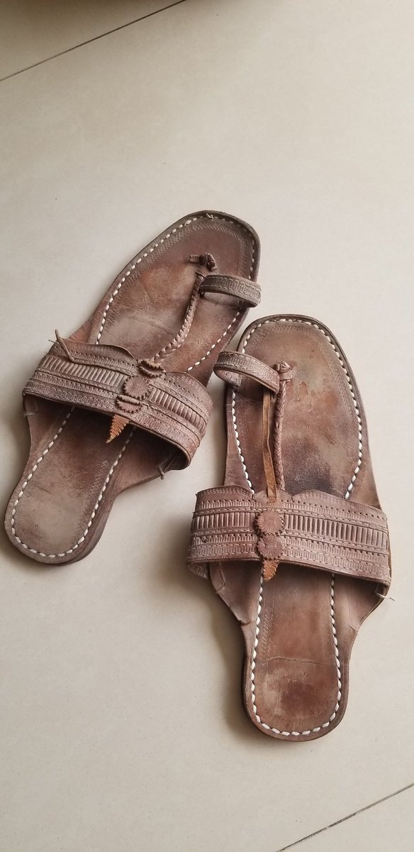 iTHINK: Suddenly, we are all looking at these with respect! New respect! We needed a Prada to do this!? #Prada #PradaToeRingSandal #SandalScandal #KolhapuriChappals #Kolhapur #India