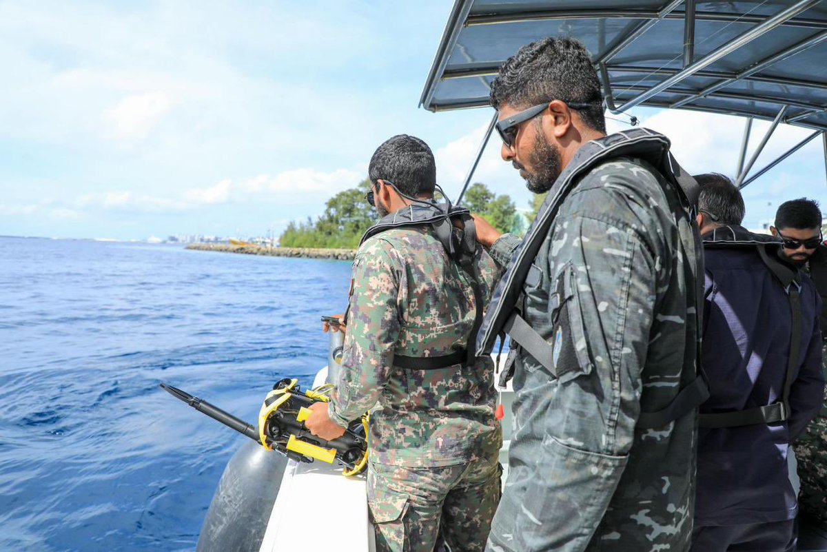 UNODC Global Maritime Crime Programme (@unodc_mcp) on Twitter photo 🌊Underwater Drone Training concluded in Maldives 🇲🇻 <a href="/UNODC_MCP/">UNODC Global Maritime Crime Programme</a> equipped <a href="/PoliceMv/">Maldives Police</a> & <a href="/MNDF_Official/">Maldives National Defence Force</a> with ROV skills to tackle underwater threats & evidence recovery 🤿🔍 Funded by 🇯🇵 <a href="/JapaninMaldives/">Embassy of Japan in Maldives</a> #MaritimeSecurity #TechForGood 🌊Underwater Drone Training concluded in Maldives 🇲🇻 <a href="/UNODC_MCP/">UNODC Global Maritime Crime Programme</a> equipped <a href="/PoliceMv/">Maldives Police</a> & <a href="/MNDF_Official/">Maldives National Defence Force</a> with ROV skills to tackle underwater threats & evidence recovery 🤿🔍 Funded by 🇯🇵 <a href="/JapaninMaldives/">Embassy of Japan in Maldives</a> #MaritimeSecurity #TechForGood